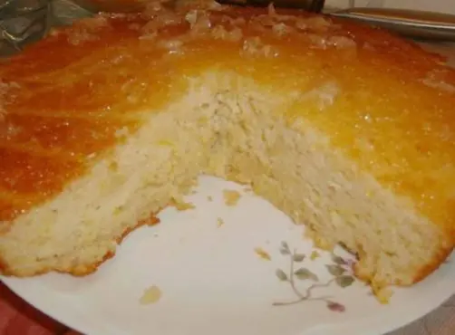 Пышный манник с лимонным джемом и орехами: попробовав один раз будете готовить каждые выходные