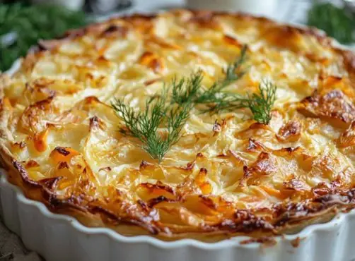 Пикантная шарлотка с квашеной капустой: горячий пирог к любому столу
