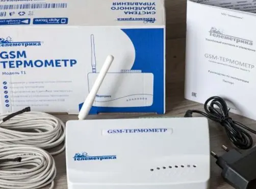 GSM-термометр Телеметрика Т-1: как экономить 30% на отоплении дачи?